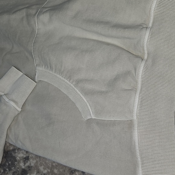 Lily & Lottie Khaki Colored Pullover Sweatshirt Women Size Medium - Picture 2 of 4